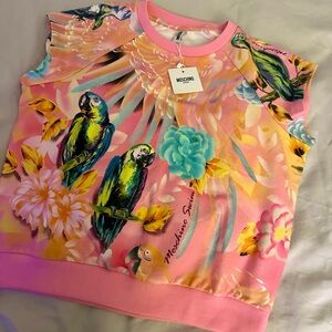 Moschino top pink US XXS